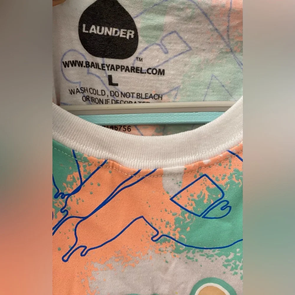 Vibrant Kids Drip Graphic Tee - Multicolor - Picture 2 of 4